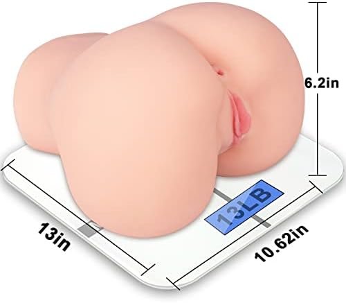 Life-Size Sex Doll Butt Realistic Big Ass Male Masturbator Female Torso Doll With Vagina Anal Sex For Men Masturbation (17.6 X 11.5 X 8.2 Inches) - Image 3