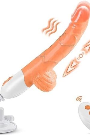 Sex Machine Realistic Thrusting Dildo For Women With 10 Thrusting & Vibrating Modes, Remote Control Adult Toys & Games For G Spot Clitoral Anal Stimulation, Silicone Vibrator For Men And Couples