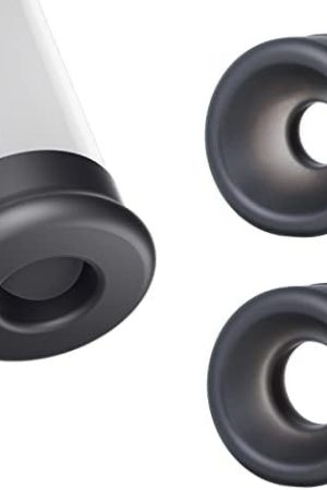2 Pcs Silicone Sleeves, Dovelo Universal Silicone Pump Sleeve Two Different Diameter Sizes Pump Sleeve For 2.36 To 2.59 Inch Cylinders Comfortable And Durable Maximum Seal For Security