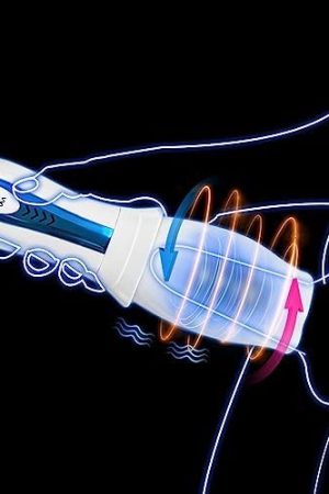 Automatic Thrusting Male Masturbators Cup With 5 Thrusting & Vibrating Modes Mens Stroker Blowjob Sex Machine, Silicone Penis Training Vibrator For Men Couple Games Prolong Endurance