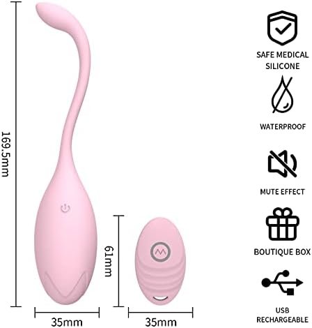 Woman Vibrating Egg Sex Toys, Bullet Vibrator Pelvic Exercise Trainer For Women (Purple) - Image 3