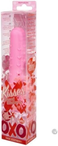 Doc Johnson Kisses Velvet Touch Vibe, Pink
