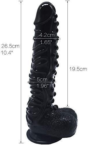 Faak Suction Silicone Animal Dildo With Textures Ridges Stimulating Bumpy Adult Sex Novelties Dildo Artificial Big Size Black Dildo Silicone Made Soft Flexible - Image 2