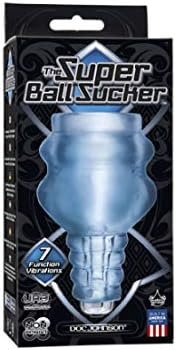 Doc Johnson The Super Sucker - Ultraskyn Adult Sucking Toy (Frost) - Image 2