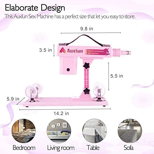 Auxfun Sex Machine For Women Thrusting Dildo Machines Automatic Powerful Love Machine For Men With 7 Attacments 3Xlr Machines Connector For Couple Adult Toy - Image 3