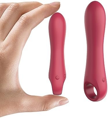 Adult Toys G Spot Dildo Vibrator - Nsban Mini Vibrating Dildos With 10 Powerful Vibrations Modes, Anal Clitoris Finger Vibrators For Travel Sex Toy For Womens Sexual Toy(Pink)