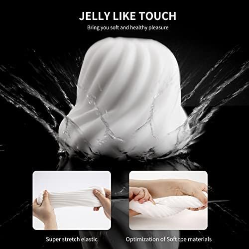 Male Masturbator Cup, Manual Sucking Masturbation Sleeve For Men, Pocket Pussy Stroker, Portable Reusable Soft Stretchy Men Sex Toy For Ultimate Pleasure - Image 3