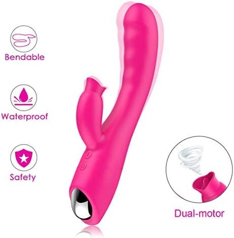 Clitoral G Spot Licking And Sucking Toy Rose For Women Sucker Cordless Pleasure Thrusting Silent Waterproof Soft Rabbit Dual Motor Vibrator Vibrating Adult Sex Handheld Orgasm - Image 3