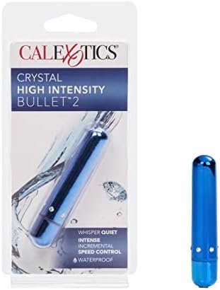 Calexotics Novelties Crystal High Intensity Bullet 2, Blue