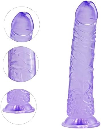 Realistic Suction Cup Dildos Real Dong G Spot Stimulator Female Masturbation Toys Adult Sex Toys For Beginners Women Lesbian(Purple) - Image 3