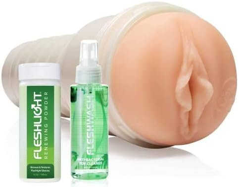 Fleshlight Girls Alina Lopez Bundle | Includes Fleshwash And Renewing Powder