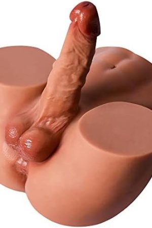 10Lb Sex Doll For Women With Dildo And Ass Male Sex Toys 2 In 1 Realistic Love Doll With Dildo Anal For Female Masturbator, Male Torso Penis Toys For Women Men, Gay Lesbians, Couples, Etc.
