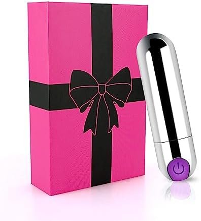 G Spot Bullet Vibrator Nipple Clitorals Stimulator Usb Rechargeable For Travel - 10 Modes Portable Waterproof Mini Vaginal Anal Massager Adult Sex Toys For Women(Black)