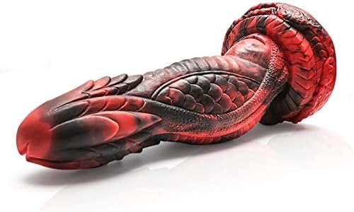 8 Inch Realistic Silicone Dildo Lifelike Huge Dildo For Anal Play, Liquid Silicone Dildo Adult Sex Toys, Soft Big Monster Dildo For Women Man And Couple