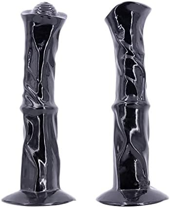 Huge Super Long Horse Dildo 13.8" Animal Cock Anal Dildo Thick Big Anal Plug Ribbed Body With Strong Suction Cup For Strap On Play