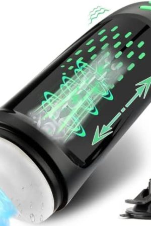 Automatic Blowjob Machine Male Sex Toys For Men,Automatic Male Masturbator Cup With 5 Thrusting & Vibrating Modes, Pocket Pussy Male Stroker For Mens Sex Toys