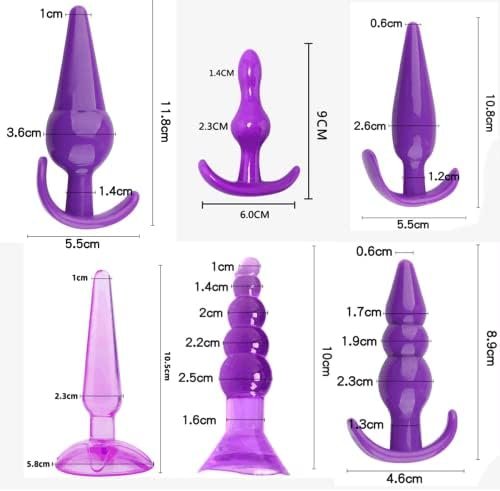 Baiwang 17 In 1 Anal Plug Set Pleasure Plug Toy For Women Men Butt Plugs Stick Beginner Training Kit Anales Beads, Multicolor, X-Large - Image 2