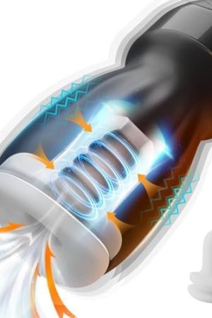 3In1 Sucking Male Masturbator Penis Vibrator Trainer, 360°Full Wrapping Vibrating Male Masturbator Toy With 2 Sucking Modes & 10 Vibration, Suction Vibrating For Glans Training Adult Male Sex Toys