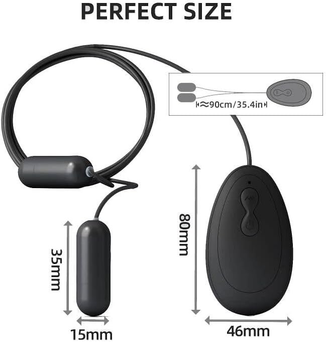 Remote Control Panties Vibrator, 20 Modes Double Bullet Vibrator - For Vagina Stimulator, Waterproof Massager Sex Toys For Couples - Image 3