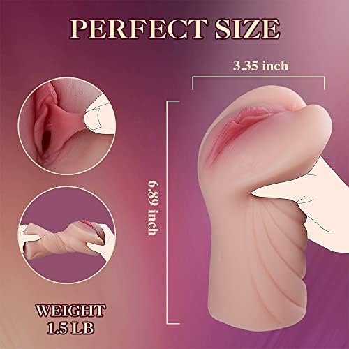 Lifelike Pocket Pussy Realistic Male Masturbator With 3D Textured And Tight Anus Sex Blowjob Stroker,Sex Doll Adult Sex Toy For Men Masturbation - Image 3