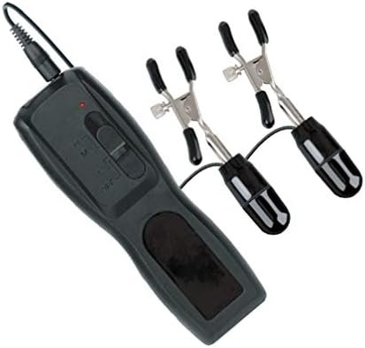 Healifty 1 Pair Remote Control Love Egg Breast Nipple Clamps Clip Vibrator Charging Vagina Stimulator Nipple Rings For Women Female Couple Toy