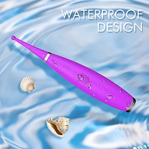 Clitoral Vibrator With 9 Whirling Vibrating Modes For 1 Minute Quickly Orgasm.Loverbeby Silicone Rechargeable Nipple Stimulator Waterproof With Powerful Oscillation Pinpoint Fun For Female And Couple - Image 2