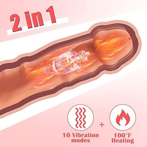 Dankis Realistic G-Spot Vibrator , Dildos Adult Sex Toys With 10 Vibration Modes, Pleasure Toys For Women Clitoral Vagina & Anal - Image 2