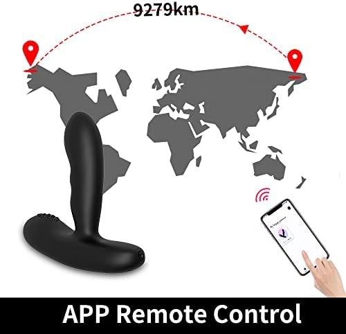 Levett-App Control Anal Vibrator Prostate Massager,Waterproof Adult Sex Toy 16 Speeds Anal Butt Plug Stimulator, Tor Sex Toys For Men, Women And Couple, Rechargable Anal Toy - Image 3