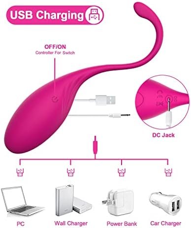 App Remote Control Wearable Panty Clitoral Vibrators, G Spot Vibrators With 9 Vibration Massager, Ergonomic Vibrating Butterfly Stimulators With Waterproof,Rose Red - Image 2