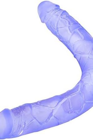 15.35 Inch Realistic Double-Ended Dildo,Extra Long Dual Head Dong Fake Penis G Spot Dildo Vaginal Anal Stimulate For Women/Lesbian/Couples Sex Toys