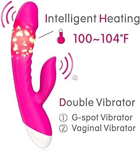 Personal G-Spot Vibrator Dildo Sex Toys For Women 10 Mode Frequency Vibrating Heating Dual Waterproof - Image 2