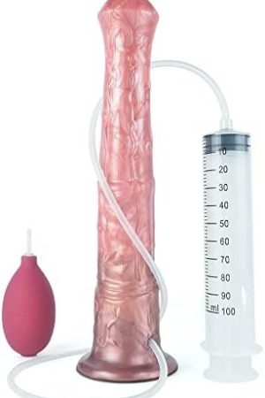 Squirting Dildo Horse Anal Dildo Suction Cup Ejaculating Dildo Silicone Female Adult Sex Toys For Women