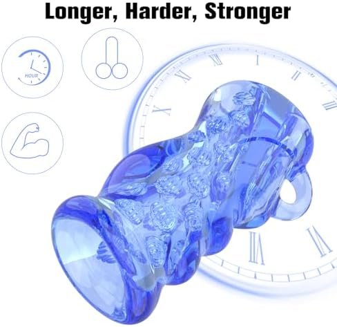 Manual Extrusion Stroker Male Masturbator, Dual Open Ended Sex Toys For Men With Vagina Textured, Pocket Pussy Stroker Sex Adult Toys Portable Masturbation Sleeve For Men - Image 3