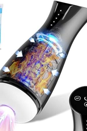 Sex Toys For Men Male Masturbator, Adult Male Stroker Toys Sucking Masturbator Sex Stimulator With 3 Suction & 10 Vibration Modes, 3D Realistic Textures Pocket Pussy, Adult Male Mens Sex Toys & Games