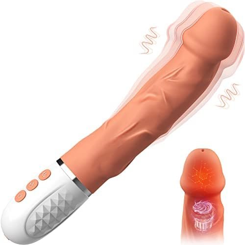Dankis Realistic G-Spot Vibrator , Dildos Adult Sex Toys With 10 Vibration Modes, Pleasure Toys For Women Clitoral Vagina & Anal