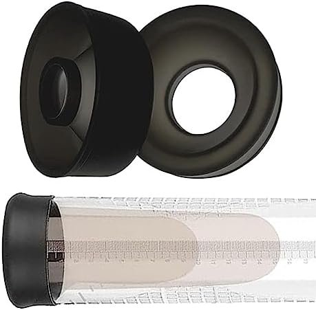 2-Pack Premium Universal Silicone Sleeves - Two Different Diameter Penis Pump Sleeves For 2.36 To 2.59 Inch Cylinders - Highly Elastic, Soft, Comfortable And Durable Silicone Sleeve Vacuum Seals