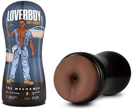 Blush Loverboy Bad Boy Next Door - Realistic Male Masturbator Self Lubricating Stroker Textured Ribs For Massaging Pleasure Flesh Feel Gay Or Straight Pocket Anal Play - Adult Male Sex Toy For Couples
