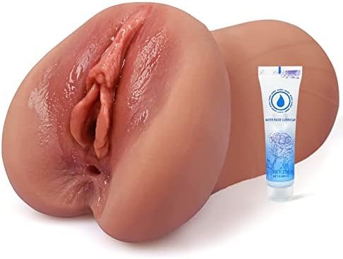 Male Masturbator Toy Pocket Pussy Sex Doll 2 In 1 Realistic Masturbation Blowjob Stroker Male Sex Toys With Textured Vagina And Tight Anal Adult Toys For Men’S Sex
