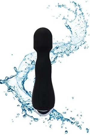Jcdobest Cordless Wand Massager, Rechargeable Waterproof Massager For Women, Powerful Speeds 16 Vibration Pattern, Handheld Personal Massage For Body Back Neck Shoulder,Quiet [6 * 1.5 Inch]