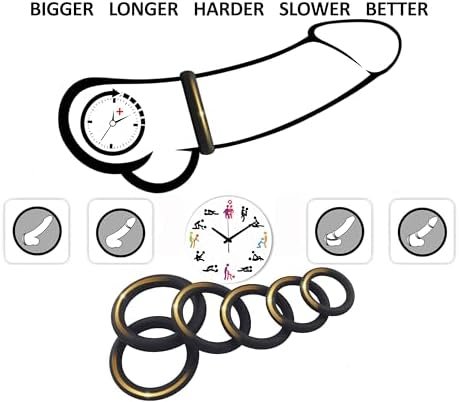 Pleasure4Me Penis Ring Cockring Enhances Erection - 6 Different Size Penis Rings Cockrings - Adult Sex Toys For Men - Super Soft Premium Quality Silicone - Image 2
