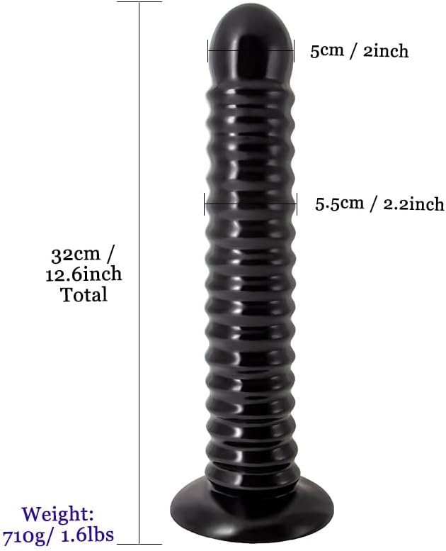 Large Butt Plug Huge Anal Dildo Large Anal Toys G-Spot Stimulation Masturbation Big Bead Anal Butt Plugs(Skin) - Image 3