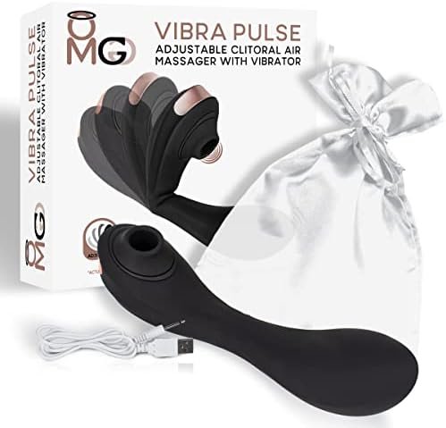 Ncd Omg'S Adjustable Vibrapulse Adjustable Clitoral Massager With Vibrator, Black (Omg-Vp1-1) - Image 2