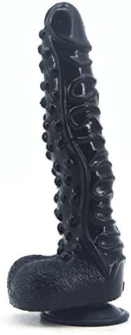 Faak Suction Silicone Animal Dildo With Textures Ridges Stimulating Bumpy Adult Sex Novelties Dildo Artificial Big Size Black Dildo Silicone Made Soft Flexible - Image 3