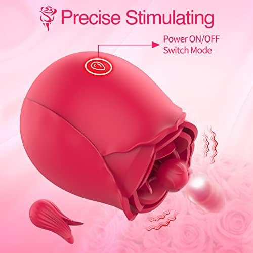 Sex Toys Rose Dildo Vibrator - Upgraded Adult Toys With 10 High Frequency Vibrating Modes For Women Clitoral Nipple, Rose Sucker Sex Stimulator G Spot Vibrators For Woman Couples Adult Sex Games - Image 2