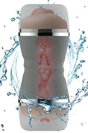 Pocket Pussy For Men Realistic Male Masturbator Toy With 3D Vagina And Tight Anus, Lifelike Pocket Pussy Portable Man Masturbation Stroker Adult Sex Toys -Chh-Grey01