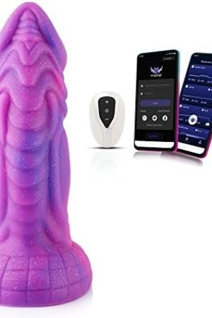 Wildolo Silicone Vibrator, App/Remote/Key 3 In 1 Control Dildo, Vibrator With 10 Vibration Modes
