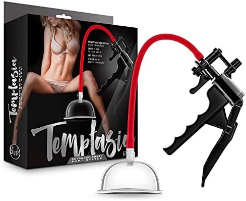 Blush Temptasia Beginners Clit Pump - Strong Suction Heightens Sensitivity - Nterchange System Compatible Means You Can Upgrade Your Pump - Kinky Pleasure Enhancing Sex Toy For Women