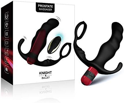 Anal Plug Vibrator - Sex Toys Stimulator With Cock Ring Butt Plug With 9 Vibrating Modes And Wireless Remote Control G-Spot Vibrating Prostate Massager Prostate Stimulor Sex Toys For Men Couples'Games