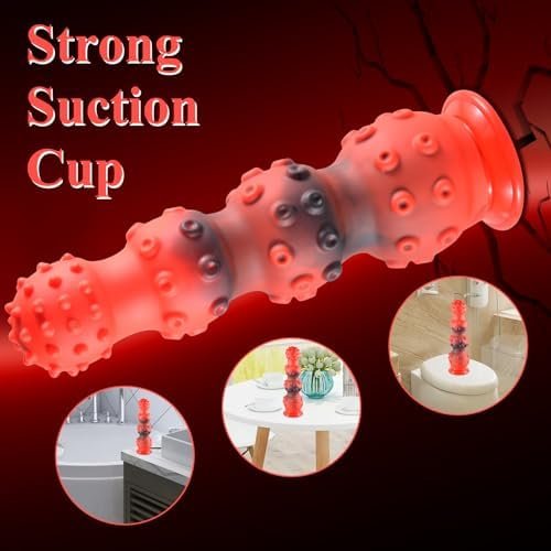 Huge Dildo,13.3In Monster Dildo Silicone Thick Dildo With Suction Cup,Long Anal Plug Adult Sex Toy For Women Men - Image 3