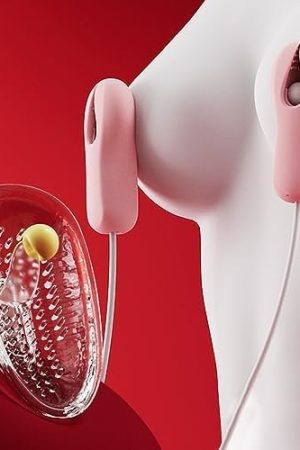 Rechargeable Vibrating Nipple Clamps With Bonus Clitoral Tease, Waterproof Nipple Clips, Female Sex Toy, Enhance Your Intimate Moments